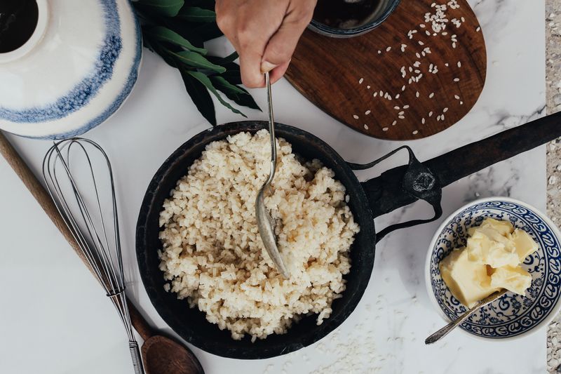 Fresh salad with greens and vegetables at Costa Vida