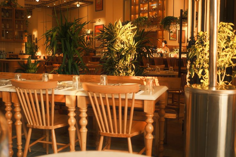 Costa Vida main dining area with warm Mexican-inspired interior design